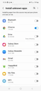 Download HappyMod APK v3.2.2a (2025)  17 Unable unknown sources